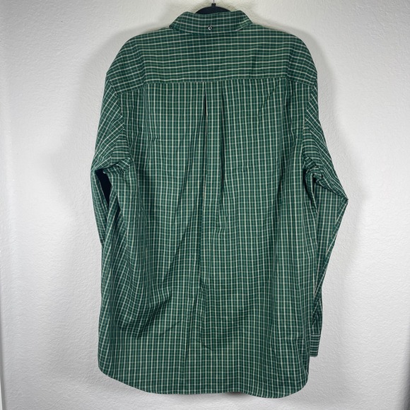 Duluth Trading Co. Wrinklefighter Plaid Button Down Shirt L Tall - Picture 4 of 4